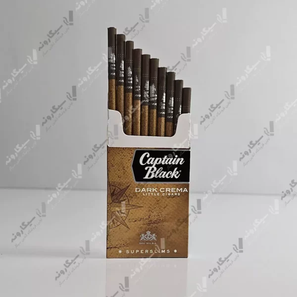 خرید سیگار کاپیتان بلک باریک شکلاتی - captain black chocolate slim cigarette